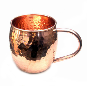Tazas de Cobre Moscow Mule Clásicas con Acabado Antiguo Kamran, 16 Onzas, 100% Hechas a Mano, Ecológicas, Aptas para Alimentos, con Diseño en Relieve - Product Image 5