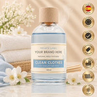 Difusor de Aromas para Ropa con Etiqueta Privada, 100 ml, OEM |   Fragancia para el Hogar Fresh Linen Mikado |   España UE