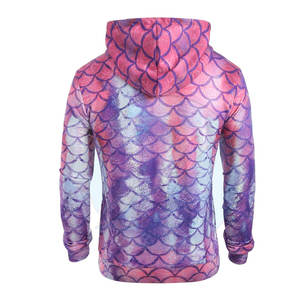 Impression personnalisée de sweats à capuche de base pour hommes 100% coton grande taille vêtements de rue pour l'hiver-quantité en vrac - Product Image 3