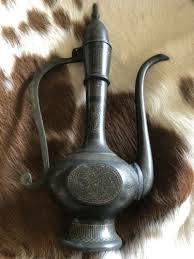 Brass <b>Arabic</b> Dallah <b>Tea</b> Coffee Pot Excellent - Product Image 5