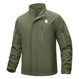 Chaqueta Softshell para Hombre Hecha en Pakistán con Cuello Alto, Mangas Largas, Resistente al Viento y Transpirable, Último Diseño - Product Image 1