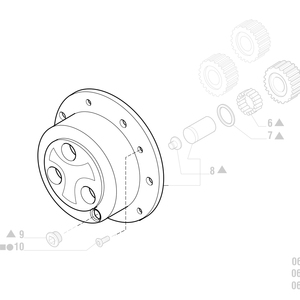 Repuestos de maquinaria de construcción con tapacubos certificados de alta calidad con número OEM 140478 precio asequible garantizado - Product Image 4