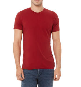 Bella + Canvas Camiseta unisex 3001 Unisex Super Soft Tri-Blend Algodón Poliéster Rayón Naranja Camisetas para hombres Impresión personalizada - Product Image 5