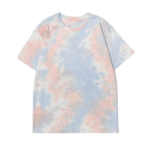 Camiseta Tie Dye 100% Algodón en Diferentes Colores para Hombre, Corte Holgado, Nuevo Modelo Unisex, Personalizable, Cuello Redondo, la Mejor Camiseta Tie Dye para Hombre - Product Image 5