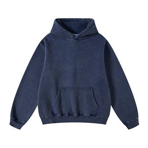 Sudaderas con capucha de alta calidad para hombre, sudaderas con capucha Unisex, sudadera para hombre, sudadera Retro lavada de gran tamaño con lavado de piedra, sudadera para hombre - Product Image 2