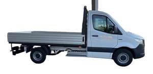 Camion utilitaire à plateau plat électrique CLW 2025, carrosserie longue L2, propulsion arrière, 204 ch, diesel, transmission automatique, Euro 6, 8x4, camion lourd d'occasion, segment des camions lourds - Product Image 5