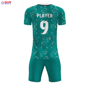 Thoải Mái Bộ Thể Thao Ánh Sáng Trọng Lượng Hàng Đầu Giá Bán Đào Tạo Thể Thao Bóng Đá Jersey Bóng Đá Áo Sơ Mi Quần Áo Bóng Đá Đồng Phục - Product Image 5