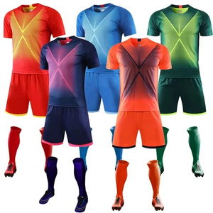 Maillot de football Sublimation à séchage rapide maillot d'équipe de football personnalisé uniforme d'entraînement de football vierge pour hommes - Product Image 2