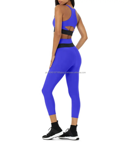 Prix d'usine, ensemble taille haute respirant pour femmes, lifting des fesses contrôle du ventre, yoga, fitness, logo personnalisé de grande taille - Product Image 3