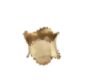 Wholesale Wedding Party Favors <b>Cheap</b> Simple Metal <b>Gold</b> <b>Ring</b> Napkin <b>Ring</b> for Napkins - Product Image 6