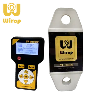 WIROP Super Light Weight Heavy Duty Ultra High Accuracy Wireless tention load cell for Smart Load Monitoring