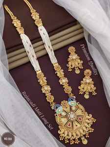 Mangalsutra chapado en oro para mujer, diseñador del orgullo, lo último - Product Image 5