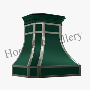 Cubierta de campana extractora de Cocina eléctrica de acero inoxidable, cobre cepillado antiguo montado en la pared para el hogar, Hotel, aplicación al aire libre - Product Image 5