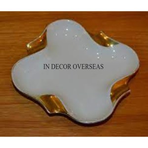 Venta al por mayor a granel de tablero de ajedrez de madera de mango Cenicero de forma cuadrada con acabado esmaltado para mesas de Hotel y suministros de Bar - Product Image 6