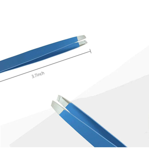 Pinza de Cejas Puntiaguda de Acero Inoxidable de Grado Profesional Premium para una Depilación Precisa e Indolora con Logotipo Personalizado - Product Image 6