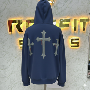 เสื้อฮู้ดดี้ Aqua Zipper คุณภาพระดับมืออาชีพ ผลิตจากโรงงาน ราคาถูก ขายดีที่สุด เสื้อฮู้ดดี้ผู้ชาย - Product Image 4