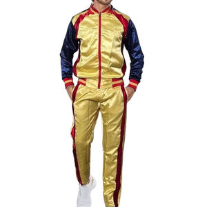 Chándal 2 en 1 de lana de poliéster 100% transpirable de alta calidad para hombre, chándal ecológico con cordón, pantalones informales para correr, capucha de otoño - Product Image 2