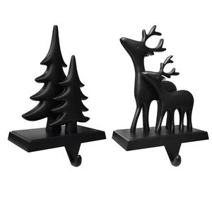 Soporte para medias de aluminio y hierro de diseño elegante, soporte para medias de estilo moderno de níquel para decoración de Navidad, decorativo hecho a mano - Product Image 6