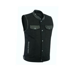 Chaleco de cuero de vaca para hombre, chaleco informal para motocicleta, novedad - Product Image 2