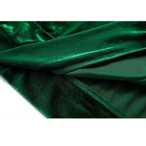 Chándal de Terciopelo Extra Grande para Hombre, Moderno y Elegante, para Adultos, Grueso, Hermoso Color Verde, Suave - Product Image 6