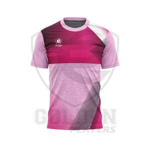 Camiseta bordada personalizada para hombre con estilo 2024, tela tejida de alta calidad, cuello redondo transpirable con cuello en O- V con logotipos en 3D - Product Image 1