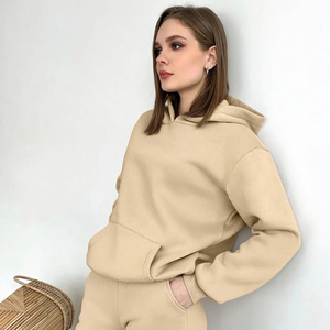 Custom 100% Cotton 500gsm Heavyweight Hoodie No <b>String</b> Regular Fit Solid Color Anti-Shrink Anti-Wrinkle Hooded 3D Embroidery - Product Image 6