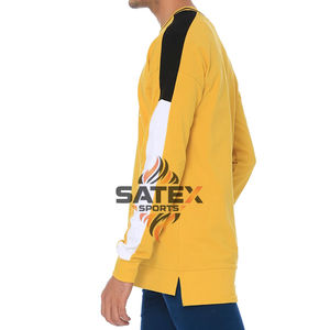 Meilleur fabricant, service OEM, sweat-shirts en molleton de coton unisexe, coupe classique, broderie personnalisée, saison hivernale, respirant, haute qualité - Product Image 4