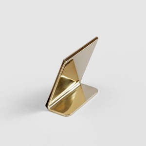 ที่ใส่บัตรทองเหลืองแบบตั้งได้อุปกรณ์จัดระเบียบการ์ดดีไซน์โลหะสำหรับโต๊ะทำงานบ้านร้านอาหาร - Product Image 5