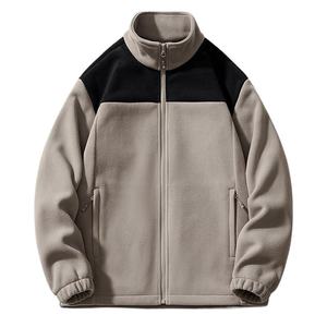 Chaqueta de invierno de lana cálida de alta calidad Nuevo diseño Cremallera Chaquetas de lana polar ligeras a prueba de viento - Product Image 4