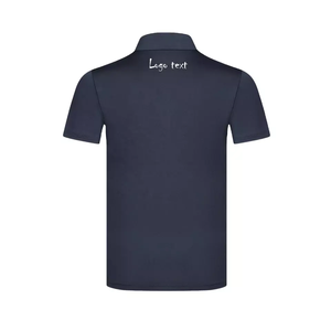 Venta al por mayor de camisetas de polo personalizadas de poliéster 100% de alta calidad para hombre, camisetas de gimnasio de secado rápido para deportes, camisetas de punto con estampado - Product Image 3