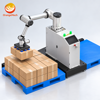 Robot de palettisation automatique de sacs de 25 kg avec pince pour cartons et boîtes