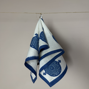 Servilletas Ligeras de Algodón Puro Teñido con Hilo Flora, el Mejor Regalo para Mujeres - Product Image 2