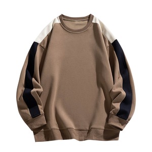 Sang trọng trông quá khổ biểu tượng tùy chỉnh gân áo thun áo nỉ crewneck áo dài tay áo hoodie Áo len - Product Image 1
