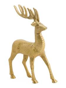 Statues de rennes en aluminium décoratives durables avec un attrait intemporel pour des décorations saisonnières de vacances durables - Product Image 6