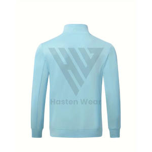 Ensemble de survêtement décontracté pour homme, chemise à manches longues boutonnée unie et pantalon à cordon de serrage, tenue élégante en deux pièces - Product Image 3