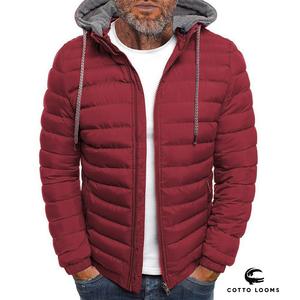 Venta caliente Premium puffer chaqueta de moda con capucha cálido personalizado para hombre ligero OEM ODM moda 2025 elegante abrigo de invierno - Product Image 2