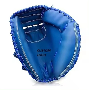 Guantes de béisbol de piel de vaca de alta calidad personalizados al por mayor equipo deportivo de pelota de captura profesional - Product Image 1