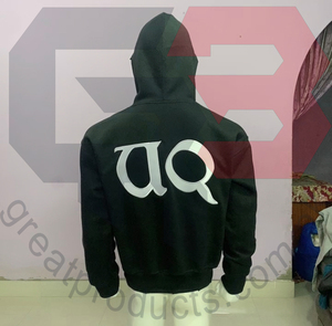 2024 personnalisé conçu en détresse sweat à capuche hommes surdimensionné lourd broderie haute qualité fermeture éclair goutte épaule 3D broderie 6XL hiver - Product Image 6