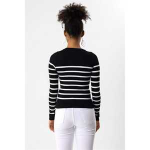 Camiseta Básica Casual de Manga Larga con Cuello Redondo, Sin Costuras, 100% Poliéster - Product Image 5