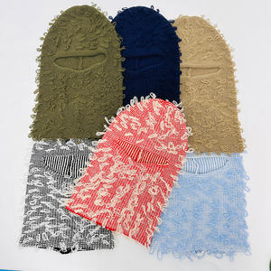 Mascarilla facial de poliéster sublimado de diseño de moda de alta calidad OEM, máscara de esquí impresa personalizada pasamontañas para deportes al aire libre - Product Image 3