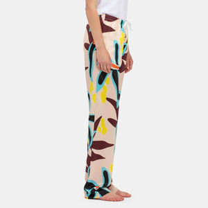 Pantalon femme taille haute coupe ample imprimé par sublimation Tissu doux de bonne qualité avec pantalon de jogging au design personnalisé pour femme - Product Image 2