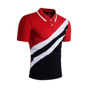 Nuevo diseño de gran tamaño 100% algodón para hombres para Polos cuello personalizado patrón sólido hecho en Pakistán - Product Image 2