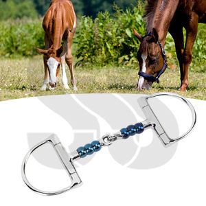 Heavyweight Stainless Steel D-Ring Snaffle Traditional Square D-Shape <b>Tack</b> Reining Durable Horse Bits Performance Riding Comfort - Product Image 4