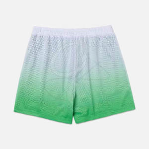 Nouveau Style High Street Summer Basketball Shorts Patchs personnalisés Casual Respirant Mesh Shorts Pour Garçon - Product Image 5