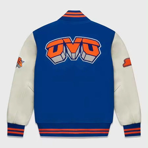 Chaqueta de Béisbol Ligera de Lana con Logotipo Personalizado de Alta Calidad, Chaqueta Universitaria con Capucha para Hombre, Chaqueta de Fabricante al por Mayor Económica - Product Image 2