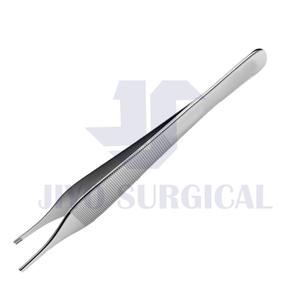 Adson Brown Tissue Forceps CE ISO approuvé Instruments chirurgicaux manuels de haute qualité Pince à saisir les dents fines Embouts droits - Product Image 3
