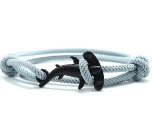 Coustmized Anchor <b>Bracelet</b> <b>Adjustable</b> Paracord <b>Bracelet</b> Rope <b>Bracelet</b> - Product Image 1