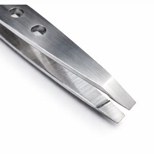 Pinzas Profesionales de Acero Inoxidable de Primera Calidad con Punta Inclinada para Cejas, Duraderas, Ligeras y Precisas para Depilación - Product Image 2