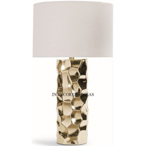 Unique Fancy Designer Black Gold And Silver Color Attractive Look Home Decorative Luxury Table And Floor Lamps In Lowest Price - Product Image 4