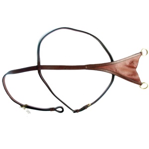 Martingale en cuir durable pour chevaux, équipement d'équitation - Product Image 1